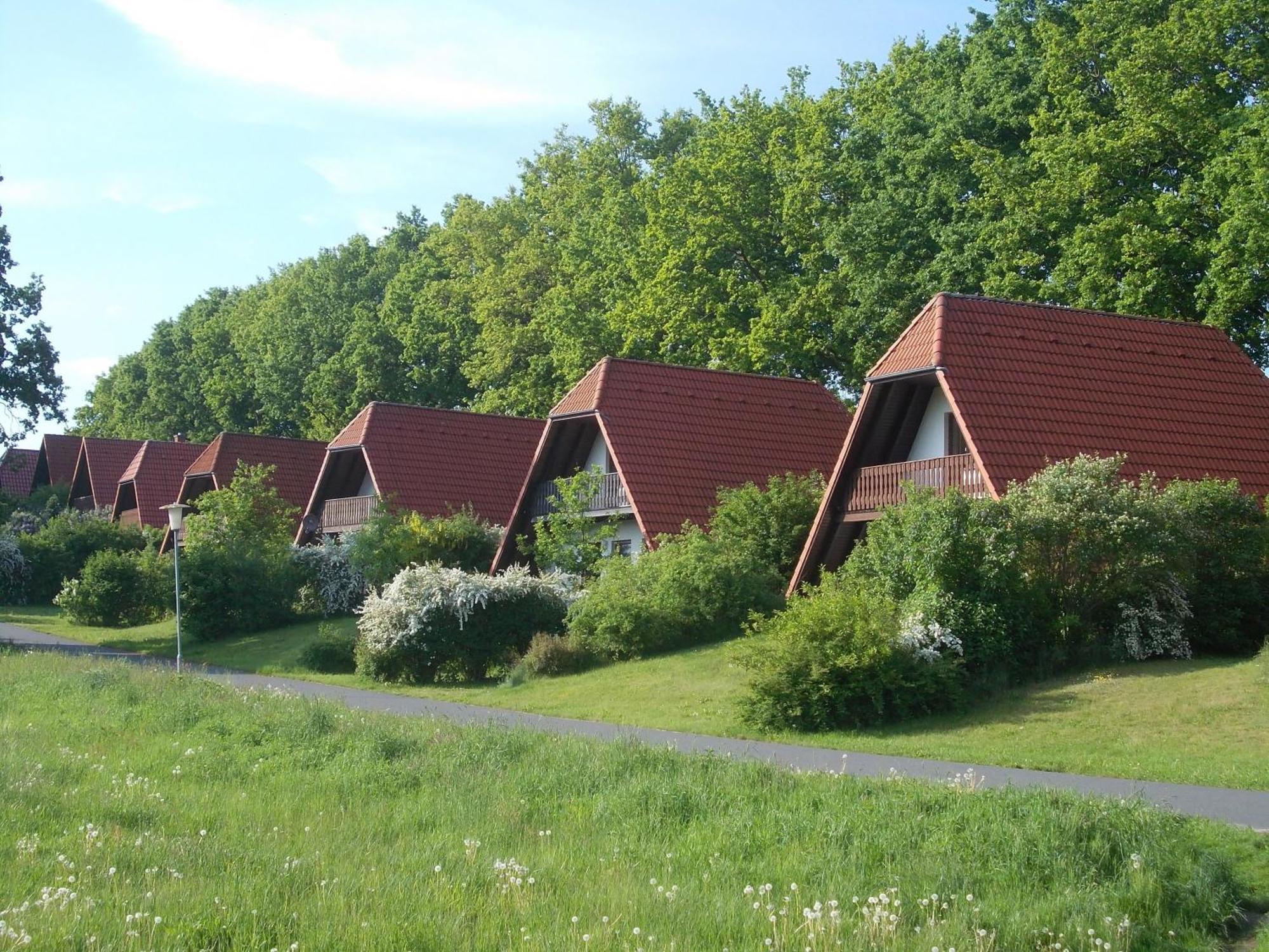 Finnhaeuser Am Vogelpark - Haus Hanni Marlow Exteriör bild