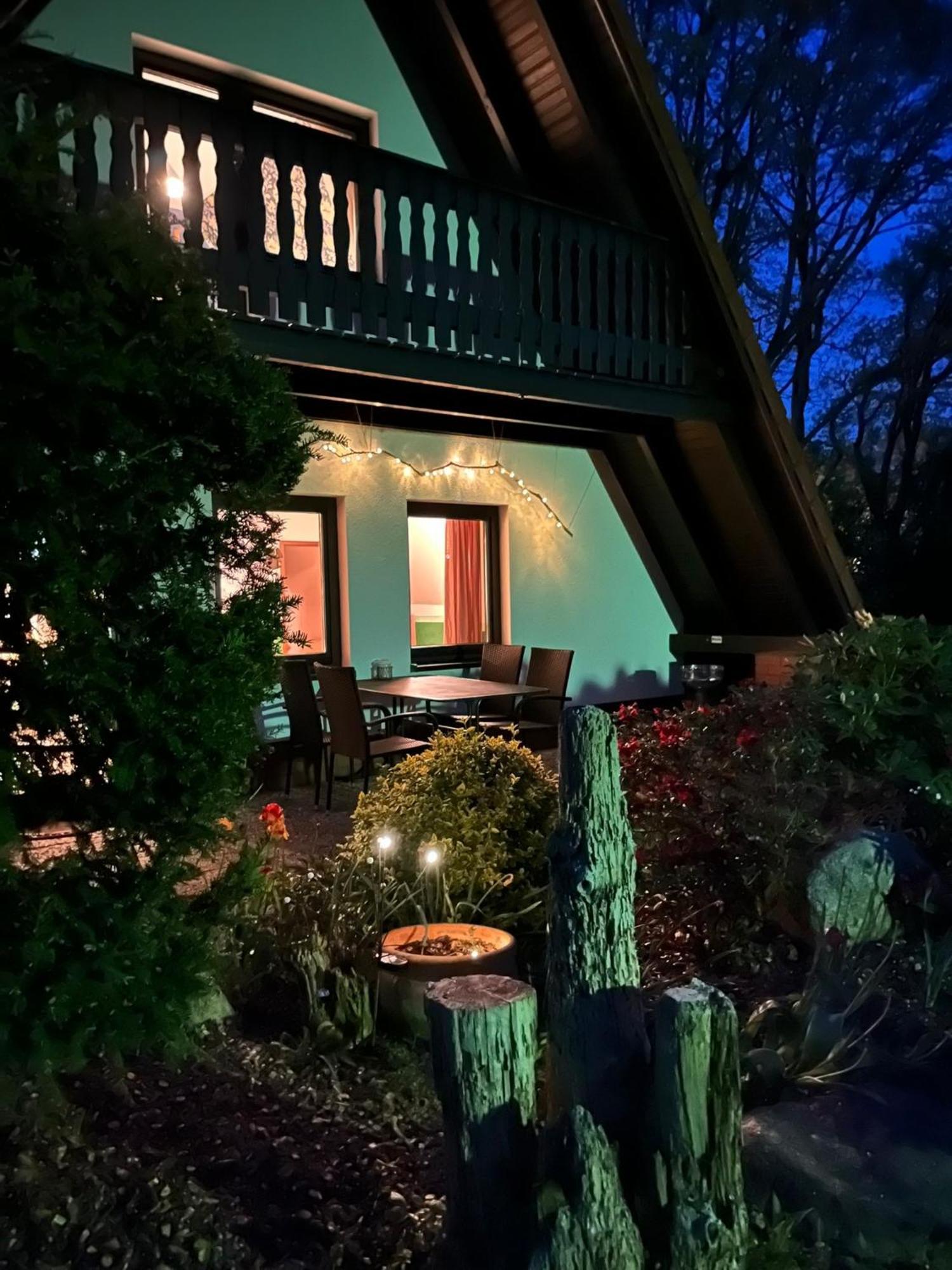 Finnhaeuser Am Vogelpark - Haus Hanni Marlow Exteriör bild