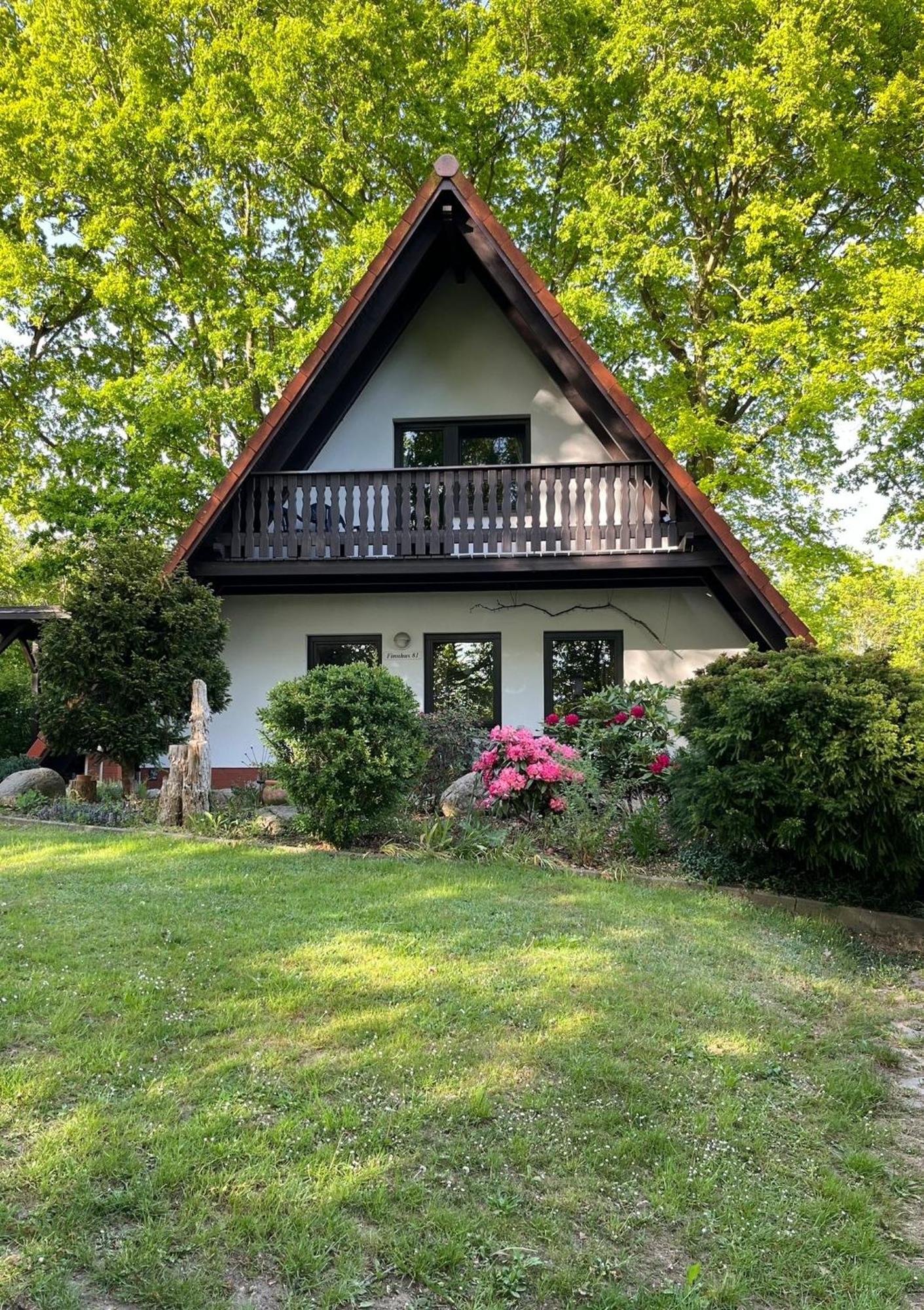Finnhaeuser Am Vogelpark - Haus Hanni Marlow Exteriör bild